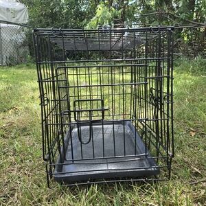 ⭐️22" Black Metal Pet Crate⭐️